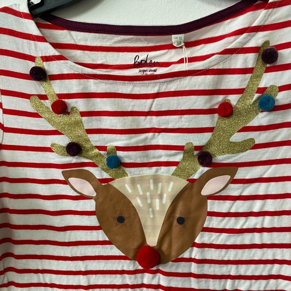 Boden Rudolph Reindeer Tee - Picture 3 of 4